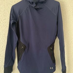 Under Armour Navy and Black Performance Top